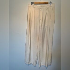 Zara Off-White Trousers